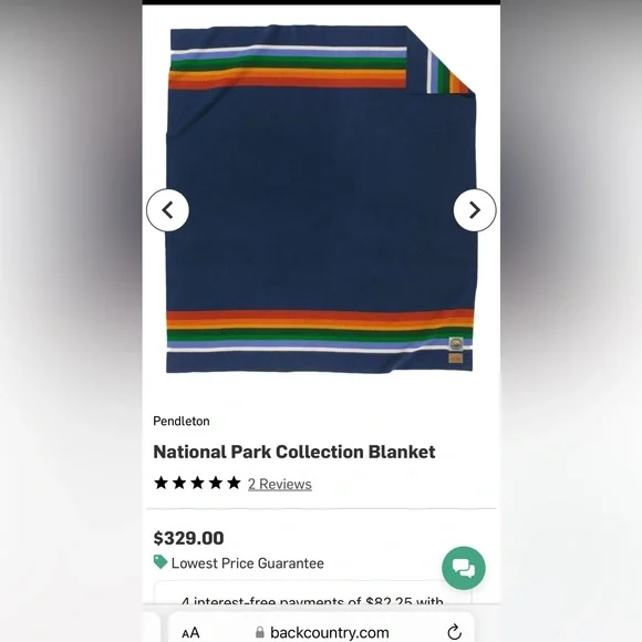 Pendleton Bedding Crater Lake National Park Pendleton Wool Blanket Poshmark